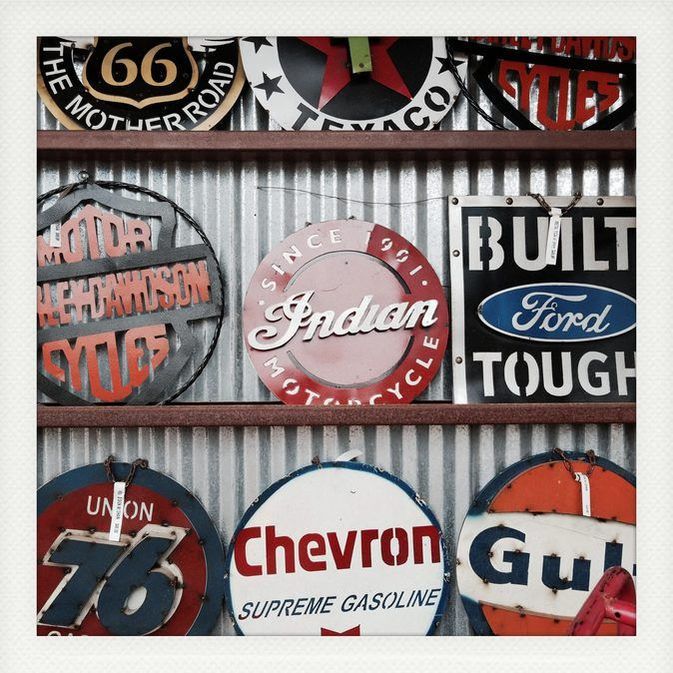 METAL SIGNS - COUNTRY ACCENTS ANTIQUES